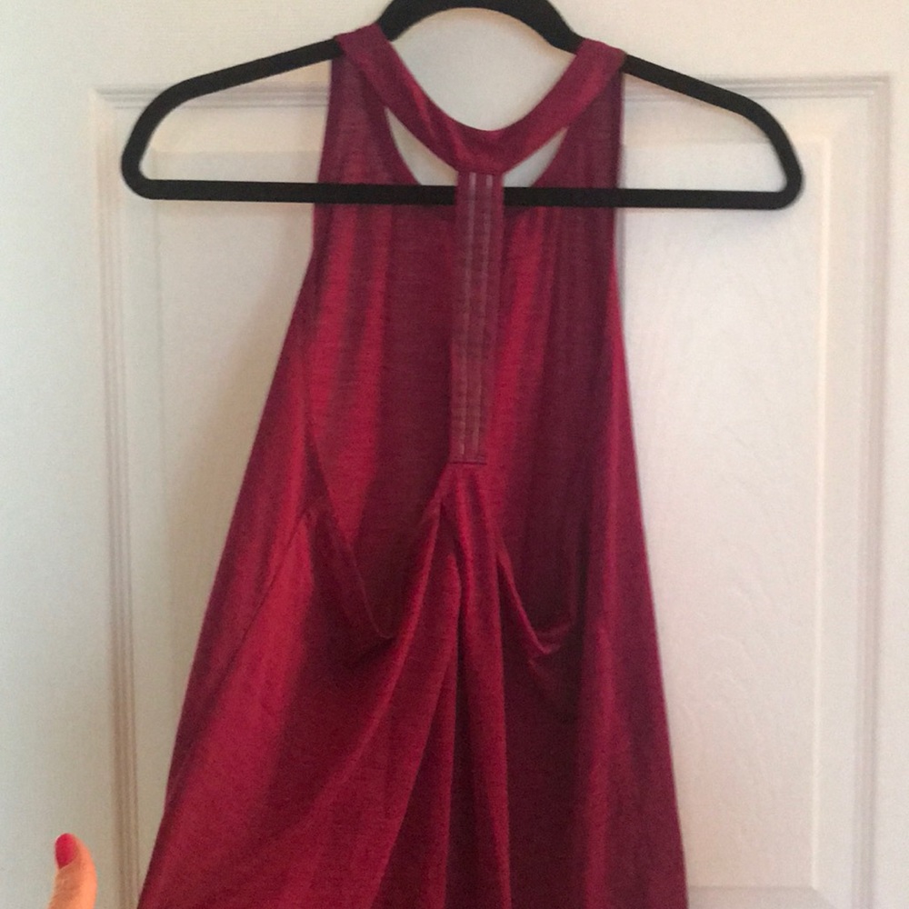 EUC Athleta tanks - fuchsia and black size m - Picture 2 of 8